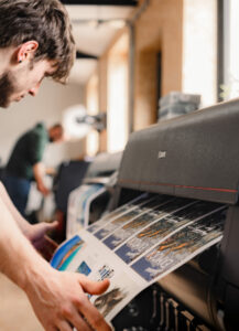 Printing work